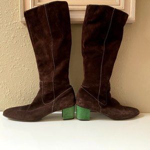 Boden brown suede boots size 41